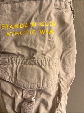 Standard Cloth Athletic Wear Men's Cargo Pants - Beige